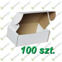 Pudełko z klapką 185x110x65 białe - 100szt.