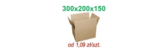Kartony 300x200x150