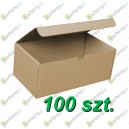 Pudełko z klapką 180x140x110 - 100szt.