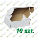 Pudełko z klapką 270x200x120 białe - 10szt.