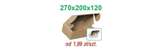 Pudełka 270x200x120
