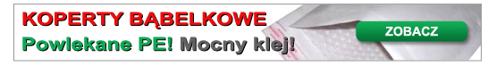 Koperty bąbelkowe i pudełka kartonowe